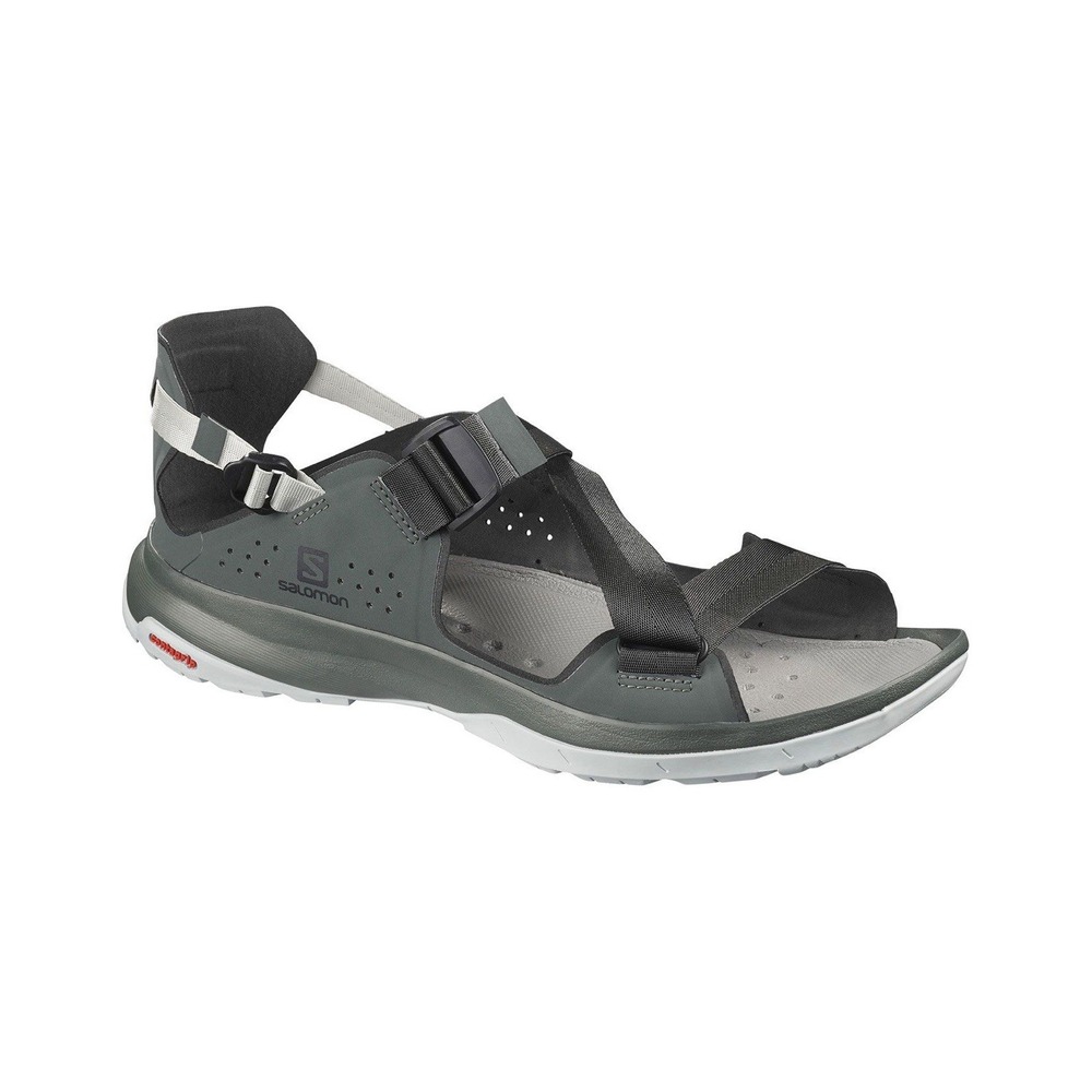 Salomon Unisex TECH Hiking Sandal  - Men's Size 13 - Urban Chic/Pearl Grey
